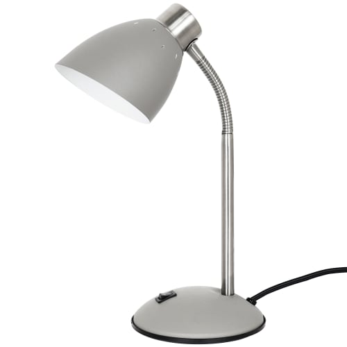Leitmotiv bordlampe - Dorm - Hvid & krom