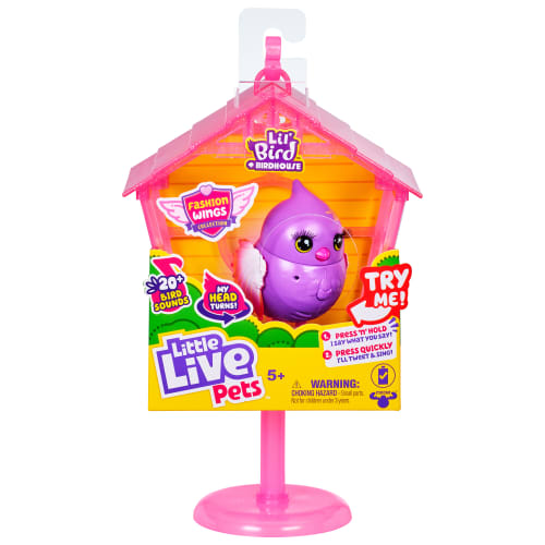 Little Live Pets interaktiv fugl - Lil' Birds - Posh