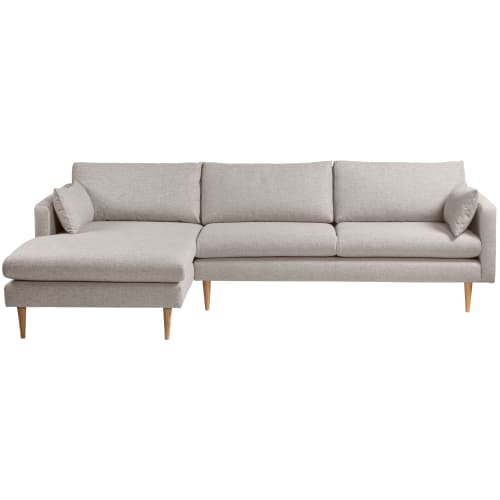 Se Living & more 3 pers. sofa med chaiselong - Malte - Sand hos Coop.dk