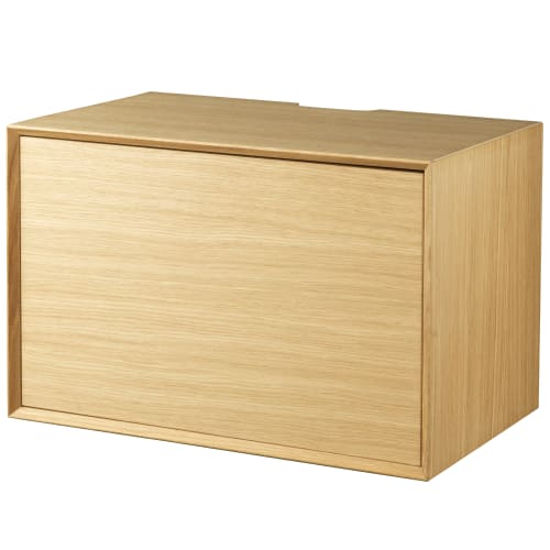 Living&more hi-fi skab - The Box - 37 x 58 x 34 cm - Eg