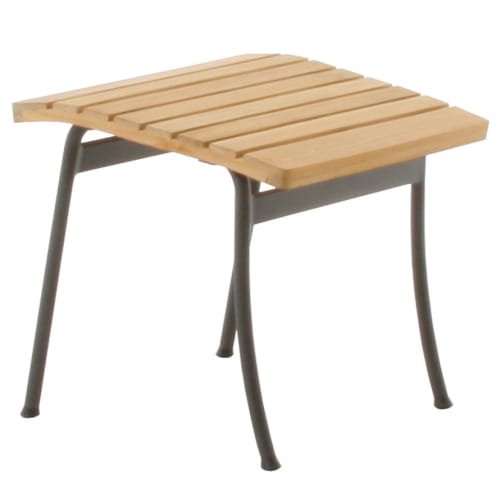 Mandalay Marguerit loungeskammel - Teak/antracit