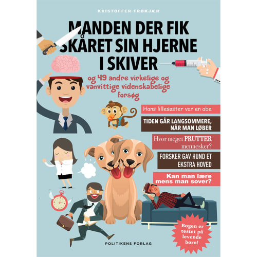 Manden der fik sin hjerne skåret i skiver - Hardback