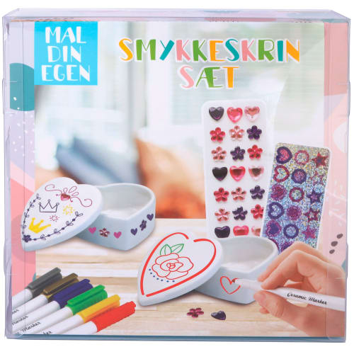 Max Toys kreasæt - Design dit eget smykkeskrin