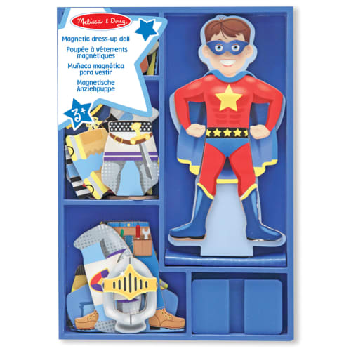 Melissa & Doug magnetisk påklædningsdukke - Billy