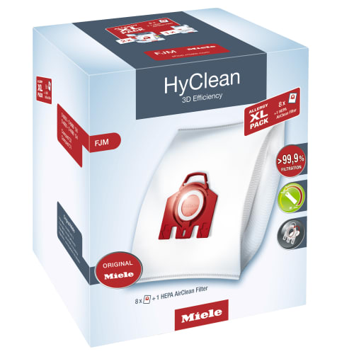 Miele støvsugerpose - FJM Allergy XL HyClean 3D - XL-pakke