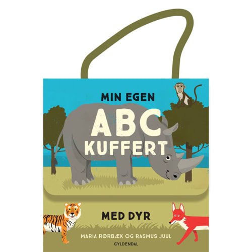 Min Egen Abc-Kuffert Med Dyr - Indbundet