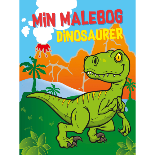 Billede af Min malebog Dinosaurer - Paperback hos Coop.dk