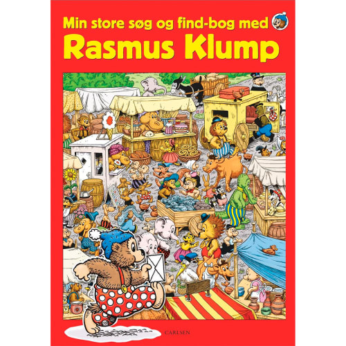 Min store søg og find-bog med Rasmus Klump - Indbundet