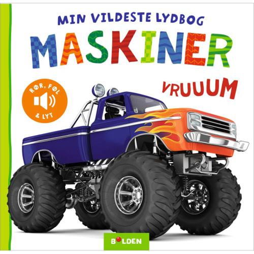 Min vildeste lydbog: Maskiner - Papbog