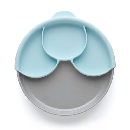 Miniware tallerken  Healthy meal  Grey/aqua