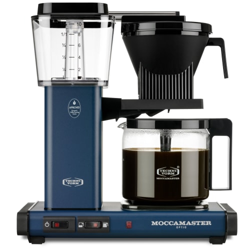 Se Moccamaster kaffemaskine - MOCCAMASTER Optio - Midnight Blue hos Coop.dk
