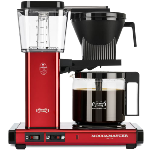 Billede af Moccamaster kaffemaskine - MOCCAMASTER Optio - Red Metallic hos Coop.dk