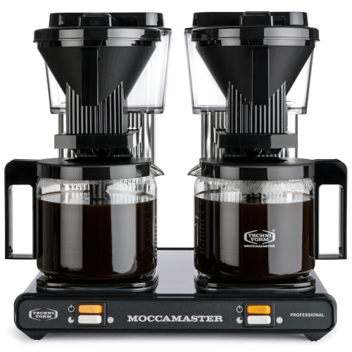 Billede af Moccamaster kaffemaskine - Professional Double - Black Silver