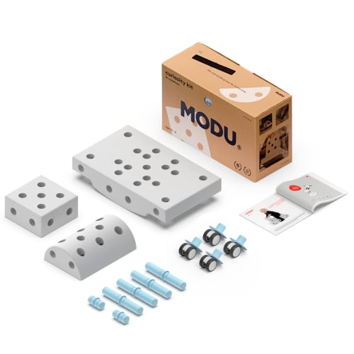 MODU byggesæt - Curiosity kit - Blå