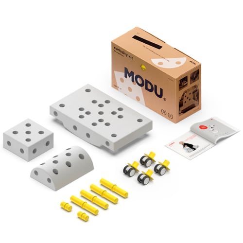 MODU byggesæt - Curiosity kit - Gul