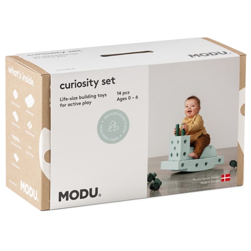 Billede af MODU byggesæt - Curiosity kit - Ocean mint/ forest green