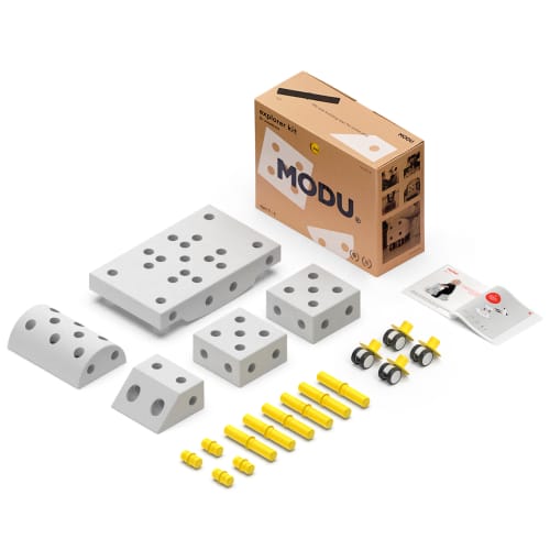 MODU byggesæt - Explorer kit - Gul
