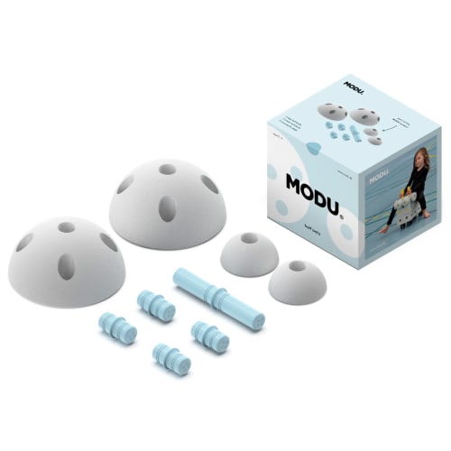 MODU byggesæt - Half ball kit - Blå
