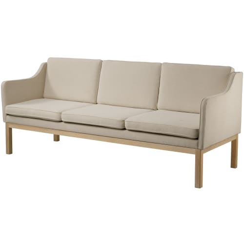 Se Mogens Koch 3 pers. sofa - MK46 - Natur/beige hos Coop.dk