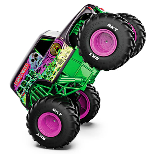 Monster Jam fjernstyret bil - Grave Digger Freestyle Force RC