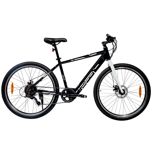 Motum City elcykel 27,5″ med 7 gear – Black
