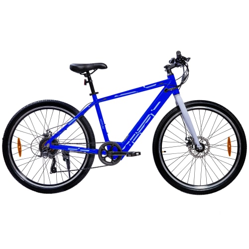 Motum City elcykel 27,5″ med 7 gear – Blue