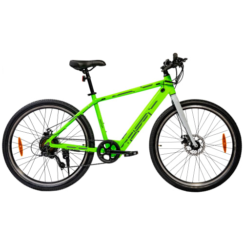 Motum City elcykel 27,5″ med 7 gear – Green