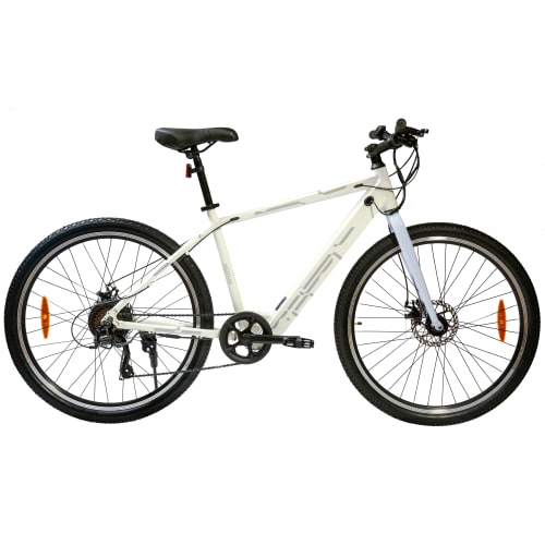 Motum City elcykel 27,5″ med 7 gear – White