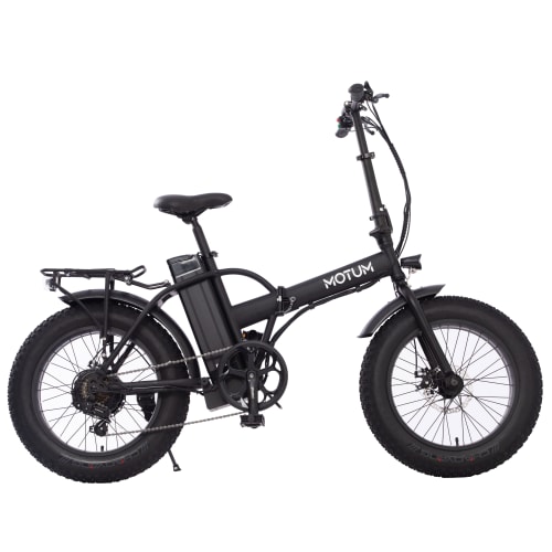 Motum foldbar elcykel - Dirt - Black