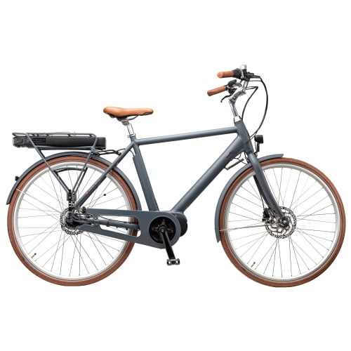 Mustang August Electric 28"" elcykel med 7 gear - Dark grey