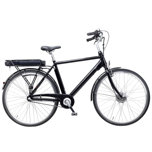 Se Mustang Classic Electric 28" elcykel med 3 gear - Black hos Coop.dk