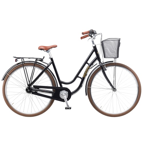 Mustang Dagmar 28"" damecykel med 7 gear - Black