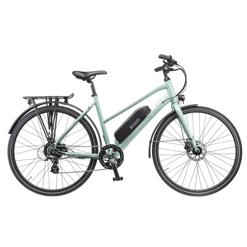 Mustang Touring Electric 28″ elcykel med 8 gear – Tosca green