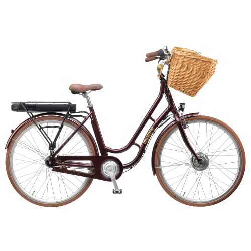 Mustang Urban Electric 28" elcykel med 7 gear - Mulberry Shine