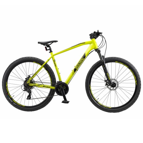 Billede af Mustang Vulcan TX440 29" mountainbike med 21 gear - Lime Green