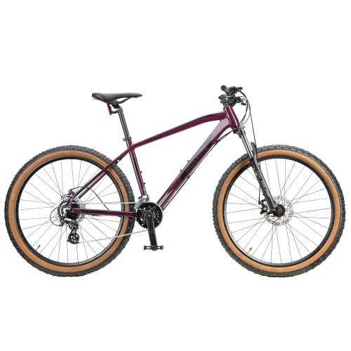 Se Mustang Vulcan TX550 27,5" mountainbike med 16 gear - Dark grape hos Coop.dk