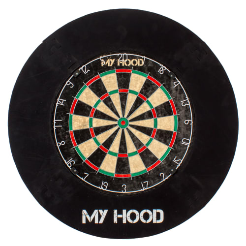 My Hood Dartskive Med Beskyttelsesring - Tournament Set