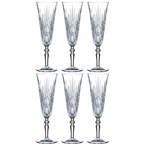 #2 - Nachtmann champagneglas - Palais - 6 stk.
