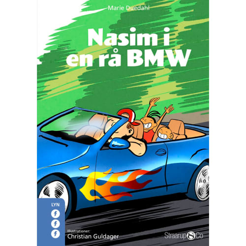 Nasim i en rå BMW - Lyn - Hardback