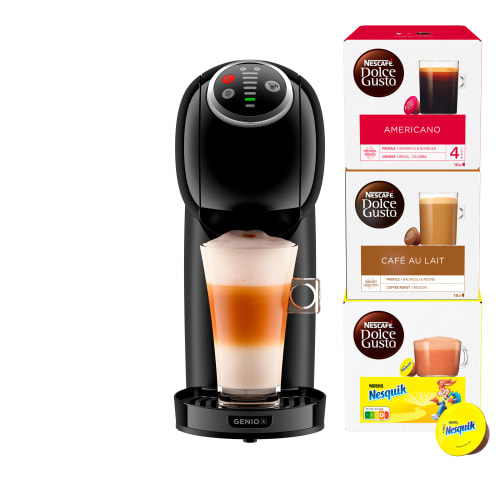 Nescafé Dolce Gusto kaffemaskine - Genio S Plus family pack - Sort