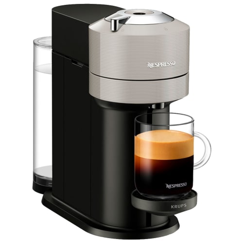 NESPRESSO Vertuo Next kaffemaskine fra Krups - Light grey