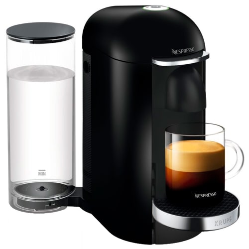 NESPRESSO Vertuo Plus Deluxe kaffemaskine fra Krups - Piano Black