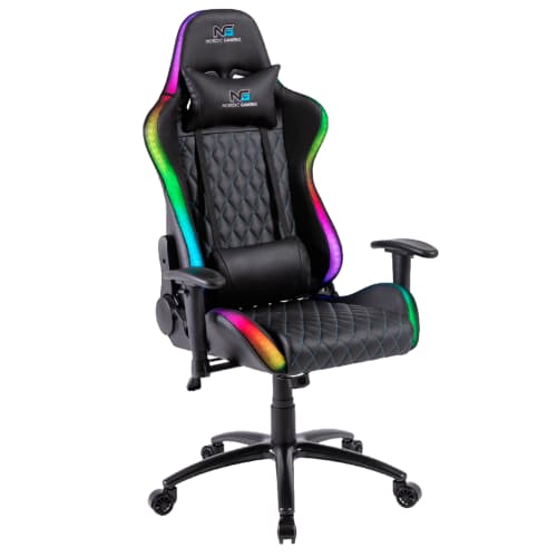 Nordic Gaming gamerstol - Blaster RGB - Sort