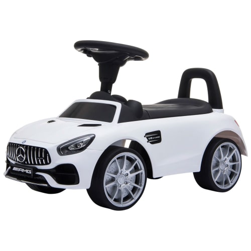 Nordic Play Speed gåbil - Mercedes - Hvid