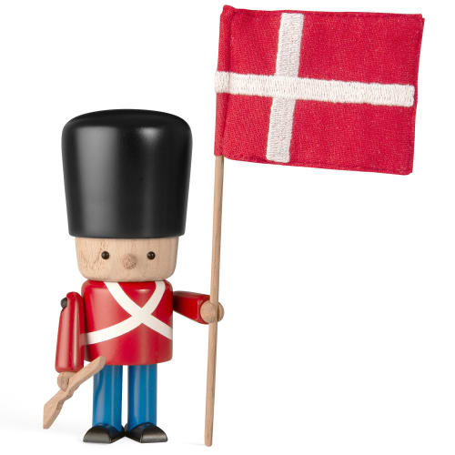 Novoform figur - Garder i gallauniform - Rød