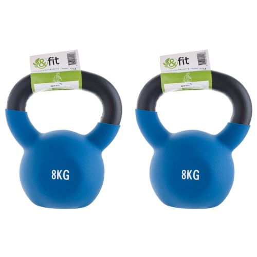 &Fit kettlebells – 8 kg – 2 stk.