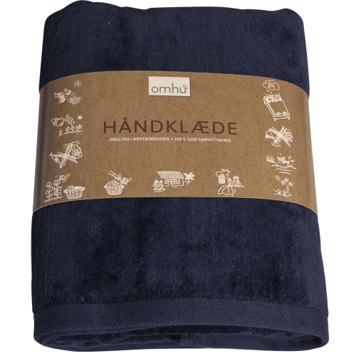 Omhu håndklæde – Navy