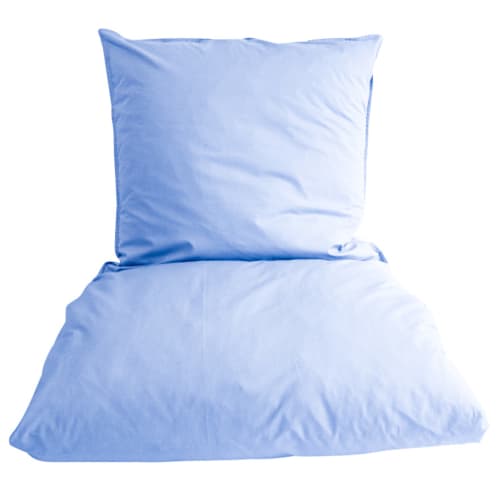 Omhu sengetøj - Percale - Lys blå