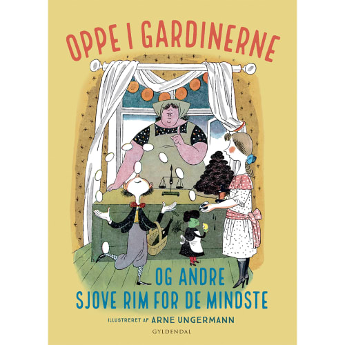 Oppe i gardinerne - og andre sjove rim for de mindste - Papbog