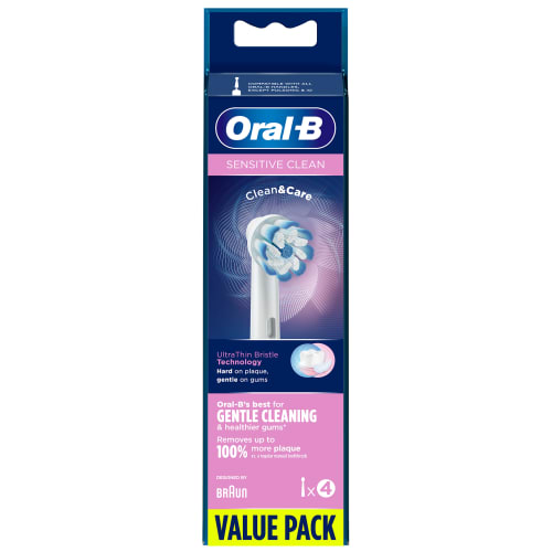 Oral-B børstehoved - Sensitive Clean - 4 stk.